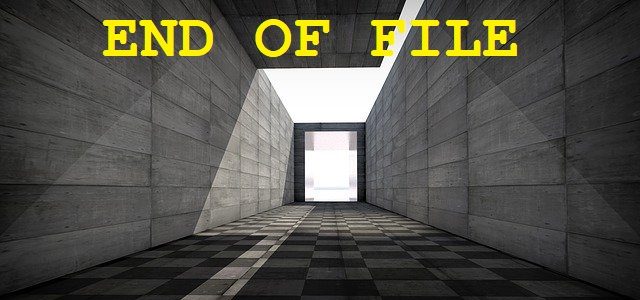 🐧 Что такое EOF (End Of File)? Примеры с PHP, C ++, C, Python, Java
